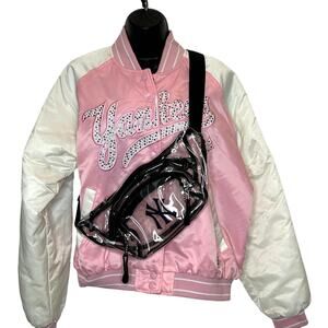 The Northwest MLB NY Yankees Clear Belt Bag Fanny Pack *most stadiums approved